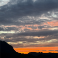 夕阳残影