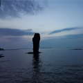 冬日的海