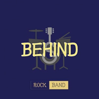 BEHIND